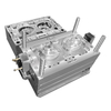 1*2 Cavity PP Material 2-point Hot Runner XPM Mold Steel Motor Housing Injection Molding 