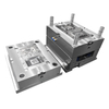 Tolerancia de montaje perfectamente S136 molde frontal de acero puerta grande cuerno puerta Panel de carcasa de PC molde de inyección 