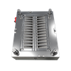 PS 1*24 cavidad del molde puerta submarina directa 1,2344 HRC46-48 acero VDI 24 # textura componentes plásticos compactos molde de fabricación