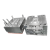 1*2 molde industrial de cavidad PP TPE punto de 2 pines 1,2344 HRC48-52 textura de acero VDI 24 # molde de plástico inyectado 