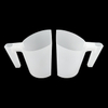 1*2 Cavity PP Material 2-point Hot Runner Injection 738H HRC35-40 Steel High Quality Polishing Front And Rear Mold Feed Measuring Spoon Molding