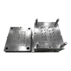 Puerta submarina ABS 1*2, cavidad de molde de 2 placas y superficie texturizada de núcleo, caja de montaje en superficie de 3 posiciones, cubierta trasera, moldes industriales de plástico