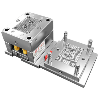 1*2 Cavidad Cavidad 738H HRC35-40 Molde Inyección de acero Molde de plástico Corredor grande Corredor principal grande Piezas de botón de plástico Moldeo por inyección 