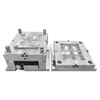 2+1+1 Cavidad de molde Grado FDA ABS Puerta lateral Submarino Runner 738H HRC35-40 Acero SPI B2 Textura Panel de plástico Molde 