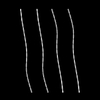 Molde de cavidad 1+1, puerta lateral de bebedero grande, TPU 55, material de orilla A, 136 HRC48-52, molde de plomo distal de plástico de acero