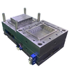 Molde plástico grande de la caja inferior del ABS de acero del molde del tratamiento superficial dual S136R HRC42~44