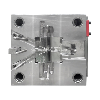 1*1 PA66+30GF puerta lateral submarina XPM HRC37-43 VDI 24 moldeo por inyección de entrerrosca de tubo con textura de molde