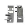 1+1+1 Cavidad Nylon PA12 Puerta grande de grado FDA Puerta submarina 738H HRC35-40 Cavidad de acero Núcleo SPI-A2 Servicio de moldeo por inyección SPI-B2 Molde de inyección de plástico