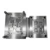2+2 moldeado de acero pulido de la cubierta de la cara del lado 1.2083ESR HRC48-52 de la puerta del cuerno del material del ABS pequeño 